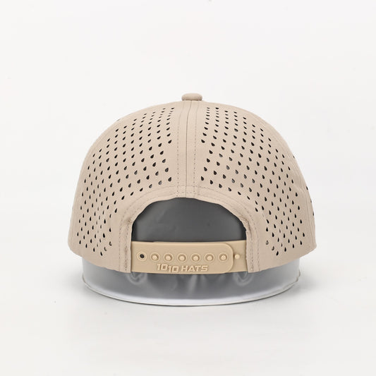 KHAKI - Black Bill Rope Hat - Toddler Hat
