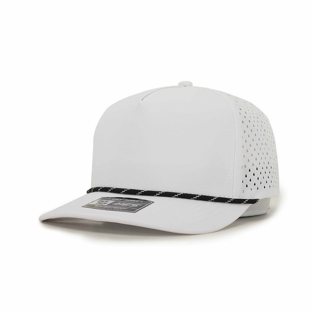 Shop 5 Panel White Rope Hat and Caps Online - 10 10 Hats | White 5 ...