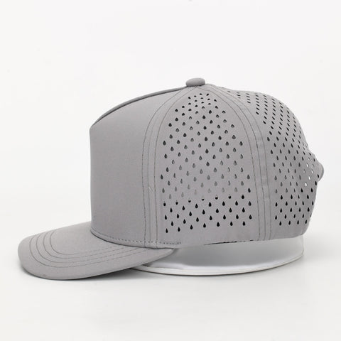 Light Gray 5 panel - Kids Hat